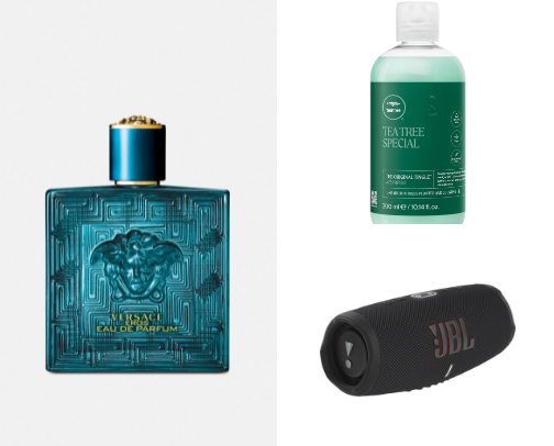 Mens Xmas ideas cover photo collage