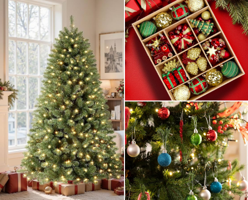 Let's Decorate for Christmas! cover photo collage