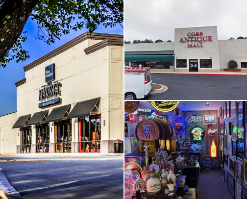 Antique Stops Worth the Browse cover photo collage