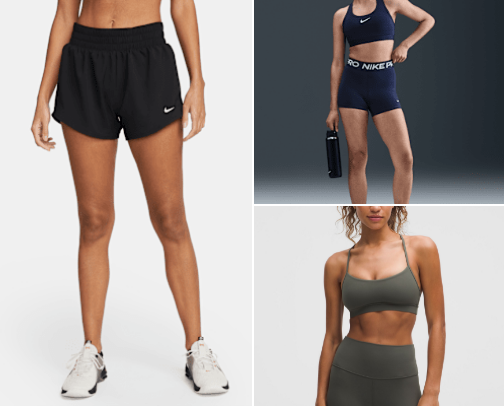 Workout outfits🏋🏽 cover photo collage