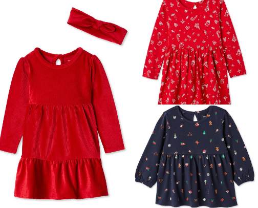 Kids outfits Christmas season cover photo collage