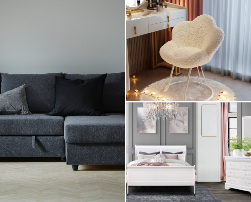 Home furnishings get that new upgrade cover photo collage
