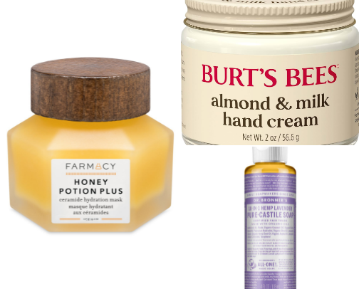 Beauty products for the fae ✨ cover photo collage