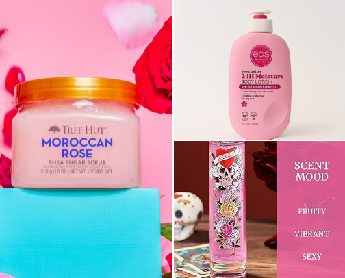 Floral and Fruity Products! cover photo collage