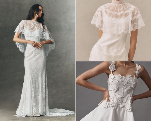 Ethereal bride cover photo collage