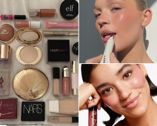 My favorite beauty recs cover photo collage