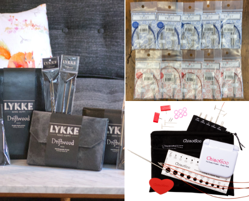 Knit Happens cover photo collage