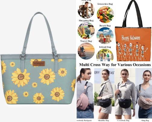 Favorite Bags and Purses cover photo collage