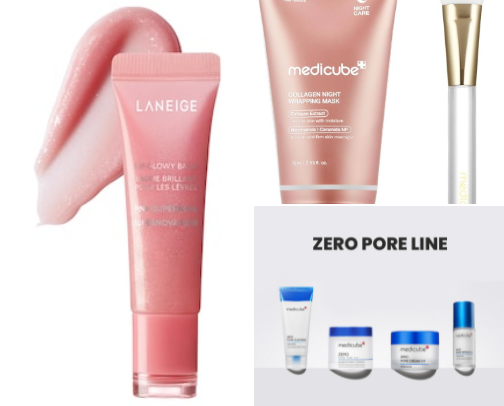 My favorite beauty recs cover photo collage