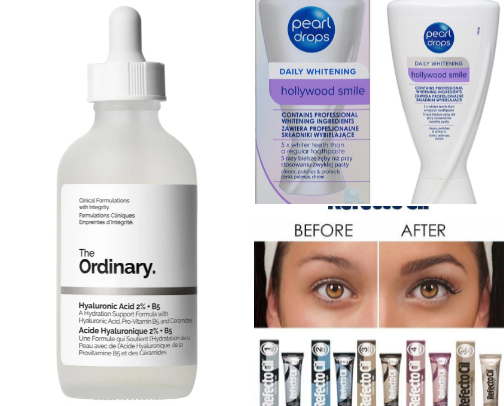 Skincare and selfcare cover photo collage