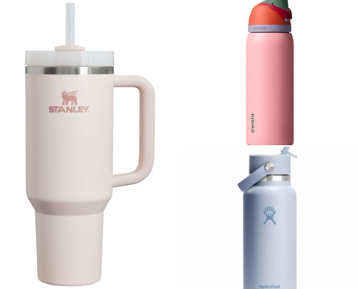 Best water bottles to have in college cover photo collage