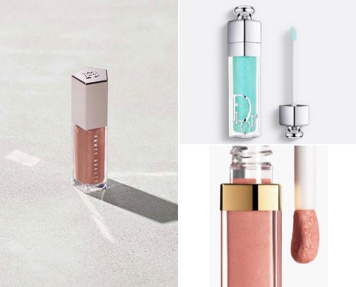 My favorite Lip glosses cover photo collage