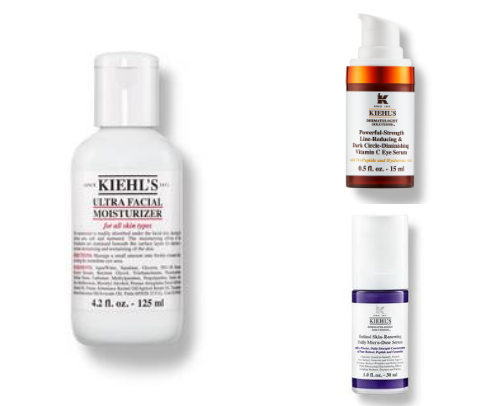My favorite Kiehls products! cover photo collage