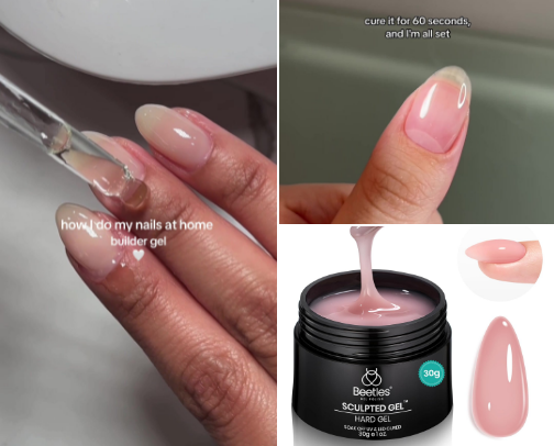 Hard and Builder Gels cover photo collage