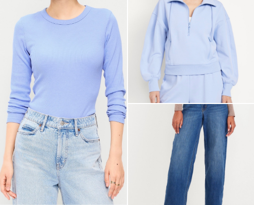 Old Navy favorites cover photo collage