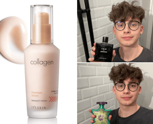 Cosmetics & Perfumes cover photo collage