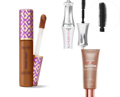my fav beauty products cover photo collage