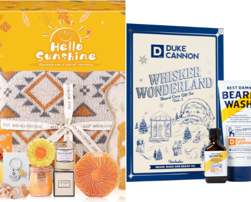 Gift Sets that make for Easy Christmas Gifts for Men and Woman cover photo collage