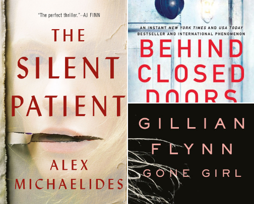Psychological Thrillers You Won’t Be Able to Put Down cover photo collage