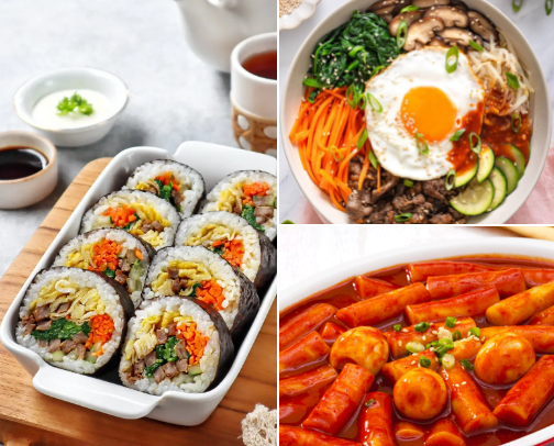Make Korean Food at Home cover photo collage