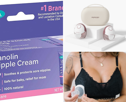 Breastfeeding lifesavers cover photo collage