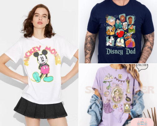 Park-Ready Tees for Every Disney Mood cover photo collage