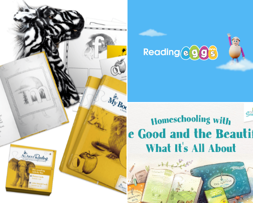 Homeschool Recommendations cover photo collage