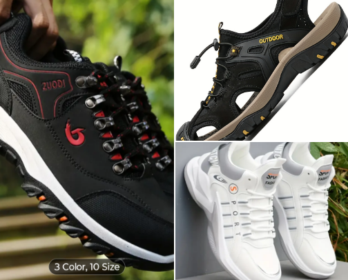 ✨Men’s Shoes & sandals collection! cover photo collage