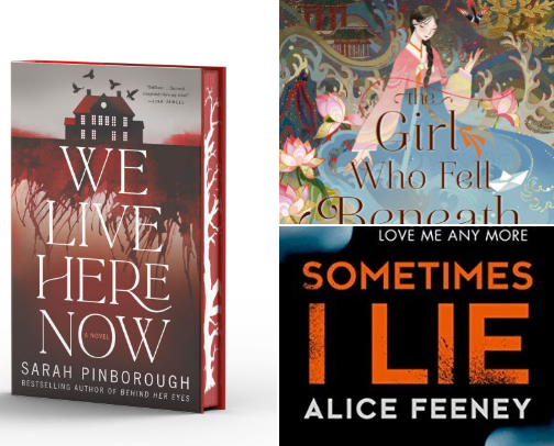 books I recently loved! cover photo collage