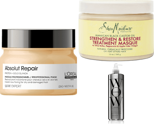 Products that saved my hair 🩷🧚🏻‍♀️🧖‍♀️ cover photo collage