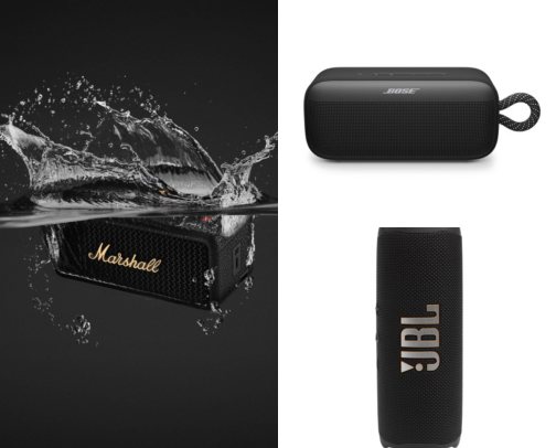 Portable Bluetooth Speakers for Travel & Everyday Listening cover photo collage