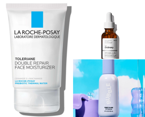 Fav skincare cover photo collage