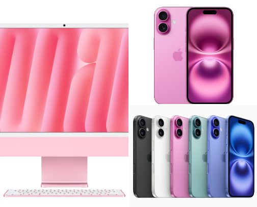 Latest and greatest Apple products cover photo collage