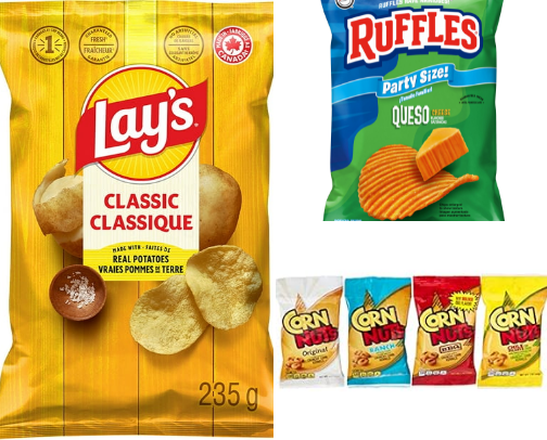Snacks for anytime cover photo collage