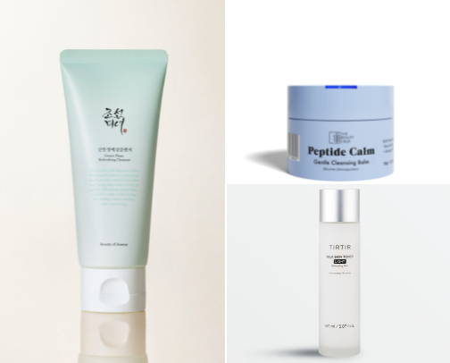 Skincare I always repurchase 🫧 cover photo collage