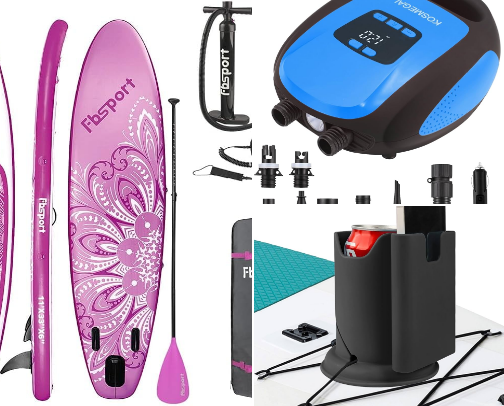 The Ultimate Paddle Boarding Gear Guide cover photo collage