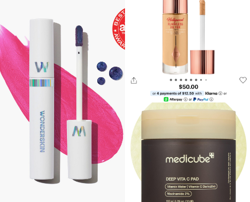 My beauty bag✨💗💄🫦 cover photo collage