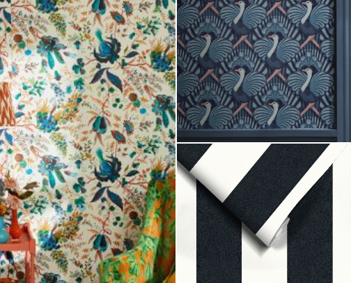 Statement Surfaces I’ve Used at Home (Wallpaper, Tiles & Bold Finishes) cover photo collage