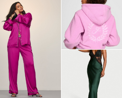 Victorias Secret Favorite Lingerie, Pajamas, and Gifts. cover photo collage