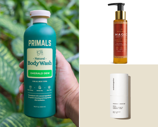 amazing self care products 🎀 cover photo collage