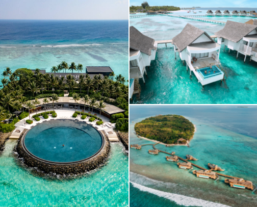 15 Luxury Maldives Hotels for Your Honeymoon Worth Every Dollar (Or Point)! cover photo collage