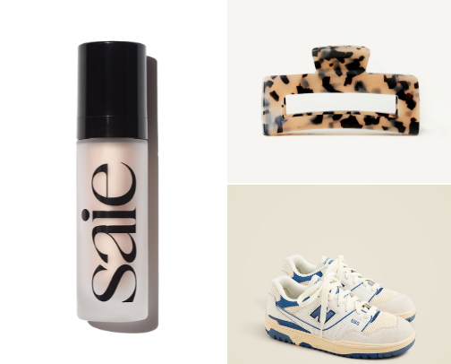 Clean girl/It-girl starter pack cover photo collage
