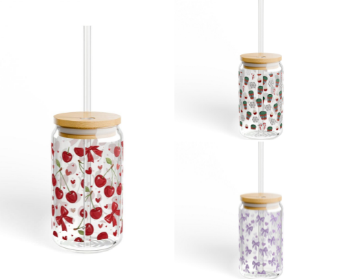 My glass product cover photo collage