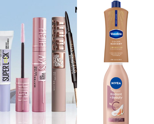 My favorite beauty recs cover photo collage