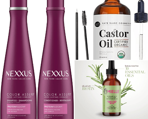 My FAVORITE hair products 🎀🎀 cover photo collage
