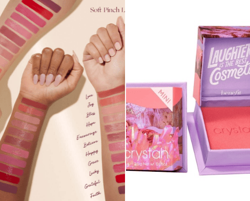 Blush cover photo collage