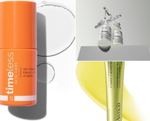Best Vitamin C Serums for Sensitive Skin cover photo collage