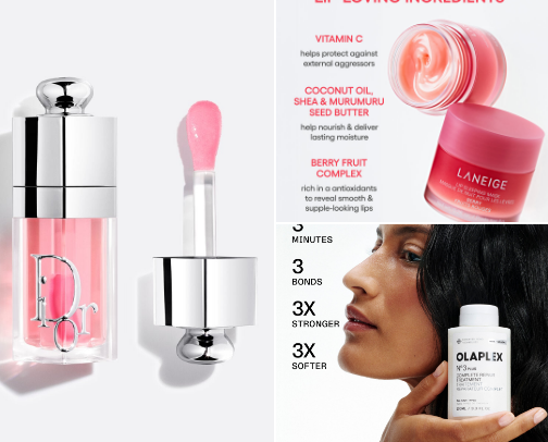 Things currently in my Sephora cart 👀🛍️ cover photo collage