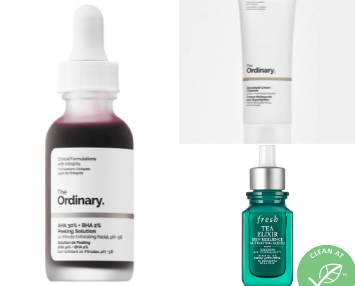 Skin Care cover photo collage