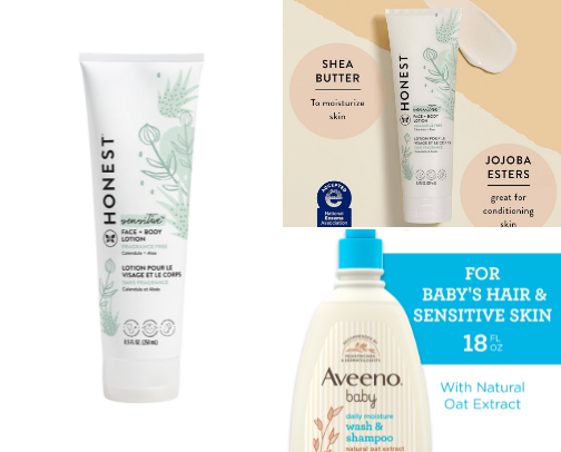 Baby & Toddler Skin Care 🤍 cover photo collage